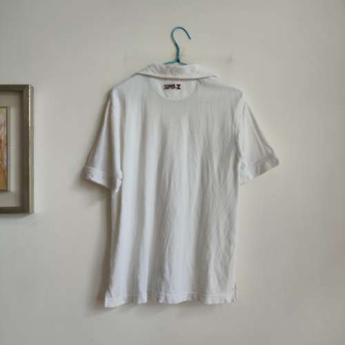 Super-X ~ White Polo Shirt &middot; 白色企領短袖衫