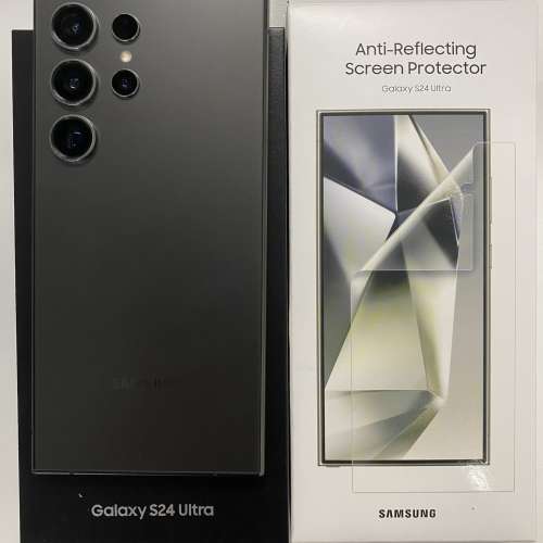 Samsung Galaxy S24 Ultra 512GB 98%極新  黑色 港行