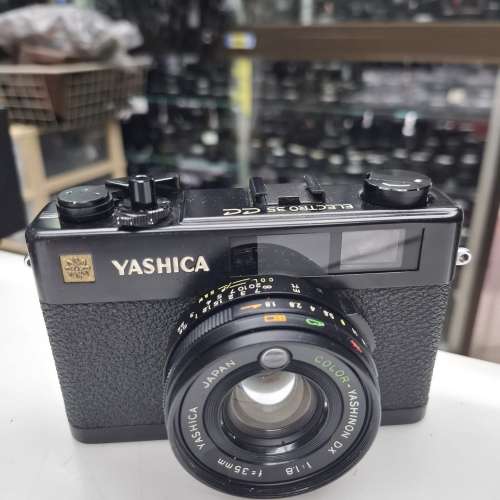 YASHICA ELECTRONIC 35 CC 35MM F1.8 全正常