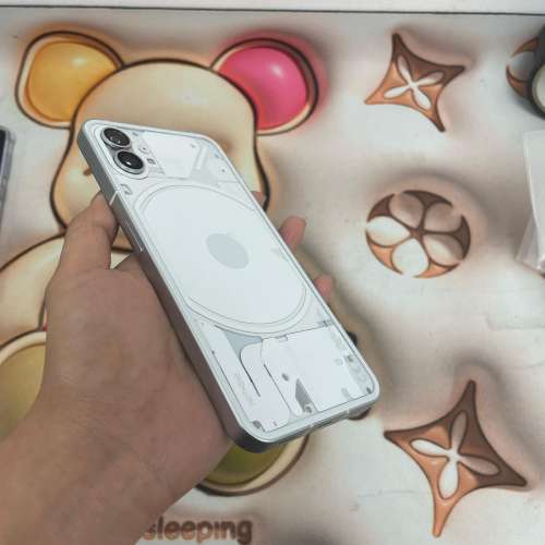 (荃灣實體店，超靚機） nothing phone 1  /256gb 白色 8gb