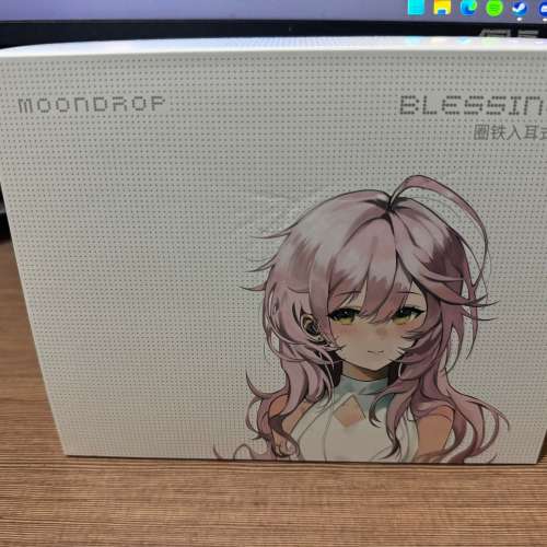 MoonDrop 水月雨 Blessing 3 圈鐵混合單元入耳式耳機 + 水月雨6N純度單晶銅 T 升級...