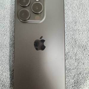 99%New iPhone 15 Pro 256GB 黑色 電池健康 100% 香港行貨