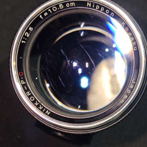 Nikon 10.5cm F2.5 nikkor PC Nippon kogaku M39 MOUNT 105/2.5