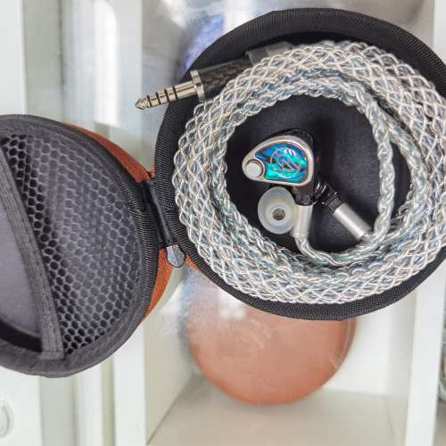 青龍16絞單晶純銀銅耳機線 升級線 64 audio jh audio Shure westone fender campfi...