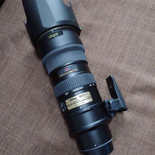 Nikon 原廠70-200mm f/2.8 (恆定) (小黑5) (AF mount, Full Frame鏡)
