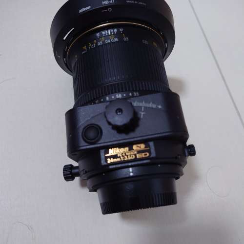 Nikon 原廠24mm f/3.5D ED 移軸鏡頭, (AF mount, Full Frame鏡)