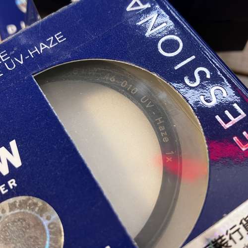 全新 B+W UV-Haze 46mm Clear Filter