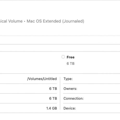 LaCie d2 USB 3.0 + Thunderbolt HDD 6TB