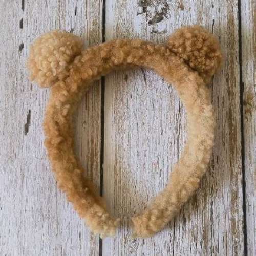 全新 熊仔 頭箍 頭飾