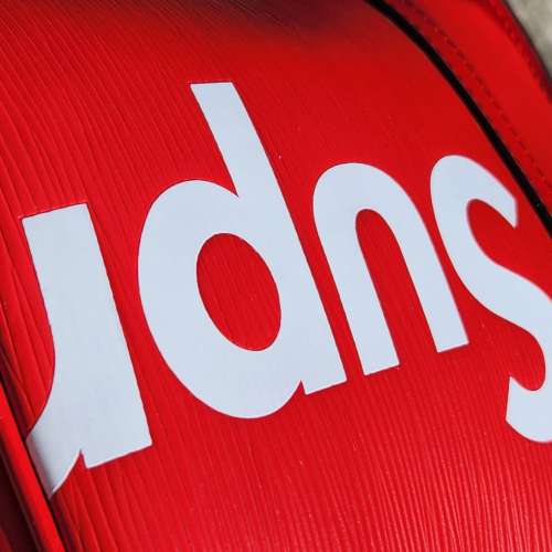 Louis vuitton x Supreme 真皮斜孭袋