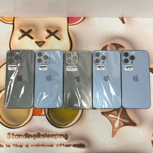 (荃灣實體店，超抵用13pro max) 香港行貨Apple Iphone 13 pro max 128/256 藍色/黑色