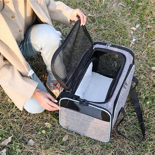 兩門雙向可擴展寵物便攜包，全新未使用