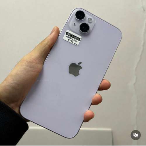 (荃灣實體店, 全新質素14 plus &15plus😍) Apple Iphone 14 plus 128 紫色 15 plus...