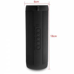戶外防水藍牙音箱T2便攜手電筒無線低音炮插卡圓柱形音響智慧