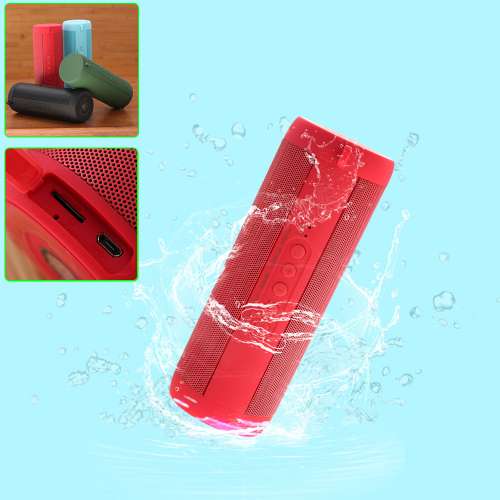 戶外防水藍牙音箱T2便攜手電筒無線低音炮插卡圓柱形音響智慧