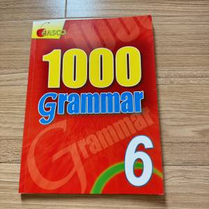 小六英文補充練習/Casco 1000 Grammar 六年級英語文法補充練習/精英班暑假加操/試前...