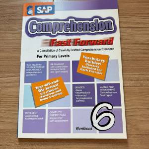 小六英文補充練習/SAP Comprehension workbook 6六年級英語閱讀理解 primary 6 Eng...