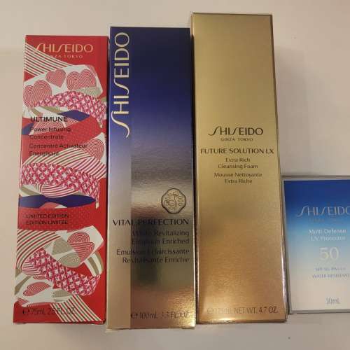 一套資生堂Shiseido 護膚品4件裝