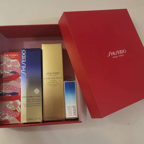 一套資生堂Shiseido 護膚品4件裝