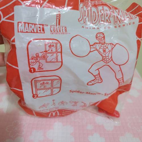 2009  McDonald‘s 麥當勞 開心樂園餐 Marvel 蜘蛛俠 Spiderman Venom 玩具