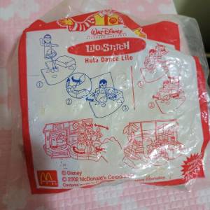 2002 Disney 麥當奴史迪仔 玩具 McDonald‘s 迪士尼