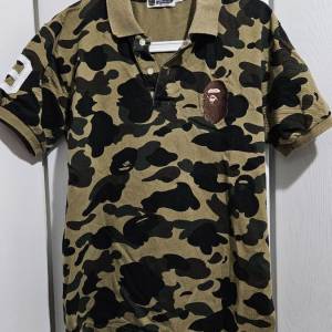 A BATHING APE 迷彩TEE SIZE L