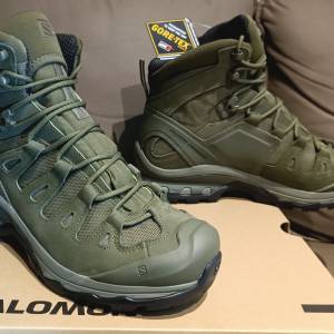 (法國)SALOMON 中筒Goretex軍靴(歐碼42又2/3)