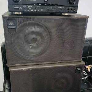 JBL RMA220 卡啦ok Amp + mk12喇叭