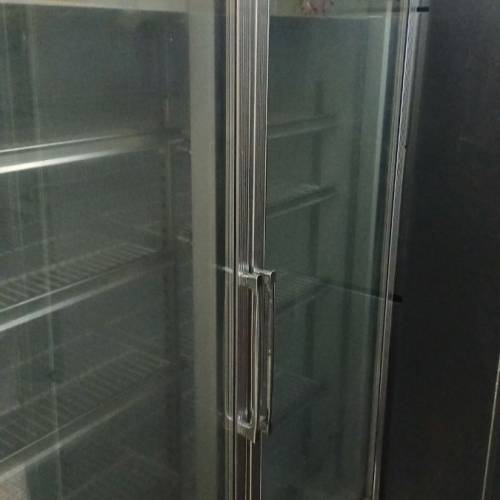 雙門冷凍展示櫃，汽水櫃