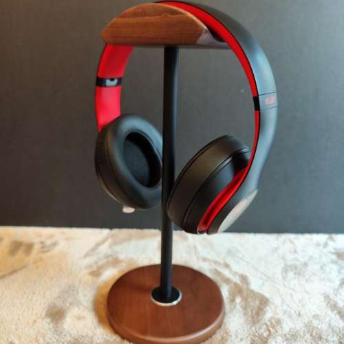 Walnut Wood Headphone Holder Stand