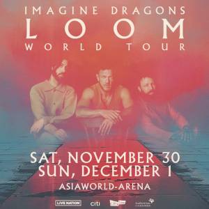 Imagine Dragons 30/11 1/12 $899 $1099坐位  有意歡迎 whatsapp/wechat 85254425047