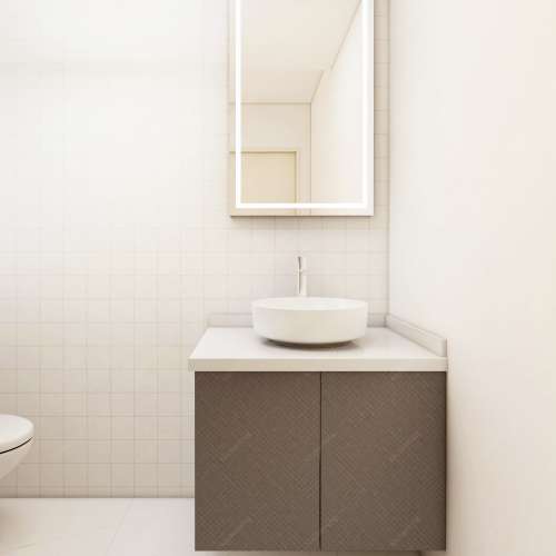 🙌浴室鏡櫃+鏤空櫃枱組合 空間設計 sink盆 衛生間設計 蝸居設計廚房吊櫃	開放式櫥櫃...