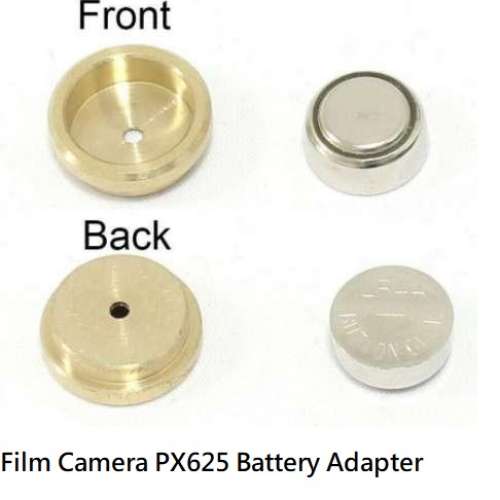 Film Camera PX625 Battery Adapter For Topcon Auto 100 / D-1 / Super D - 電池轉...