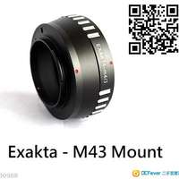 Exakta  EXA Lens To M43 Mount Adaptor (金屬接環)