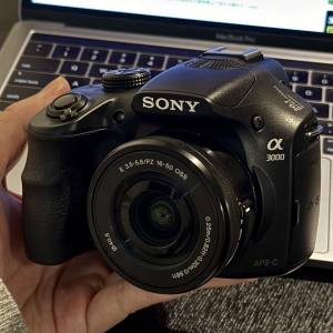 Sony alpha A3000 e mount  連 16-50mm