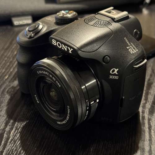 Sony alpha A3000 e mount  連 16-50mm