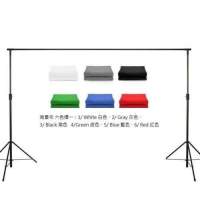 2.8m(H) X 3m(W) Studio Support Stand With 3.2m(W) Screen Backdrop 龍門架連背景...