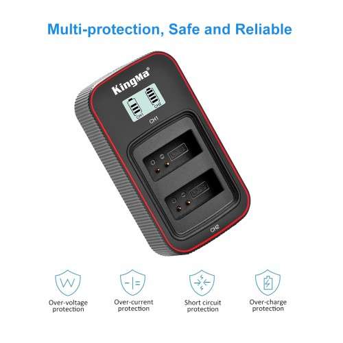 KINGMA CANON LP-E12 Info-Lithium Battery Charger 電池充電機