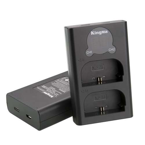 KINGMA LP-E6 / LP-E6N Info-Lithium Battery Charger 電池充電機