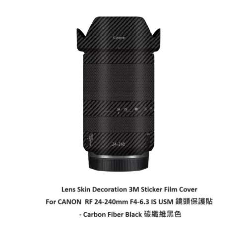 Lens Skin Decoration 3M Sticker Film Cover For CANON RF 24-240mm F4-6.3 IS USM