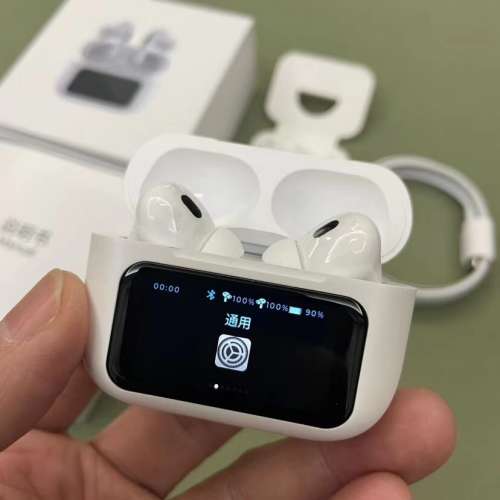 藍牙耳機最新款5代大屏LCD智能屏幕降噪版