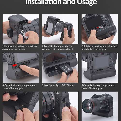 KINGMA Battery Grip For CANON EOS RP 專用電池手柄