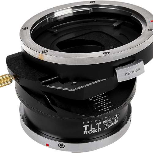 FOTODIOX Pentax 645 (P645) Lens To Canon EOSR Mount Adaptor (Tilt / Shift) 移...