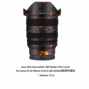 3M Sticker Film Cover For Sony FE 24-50mm F2.8 G (SEL2450G)鏡頭保護貼 -  Volc...