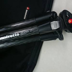 Manfrotto 190CXPRO3 碳纖三腳架 + 原廠腳架袋