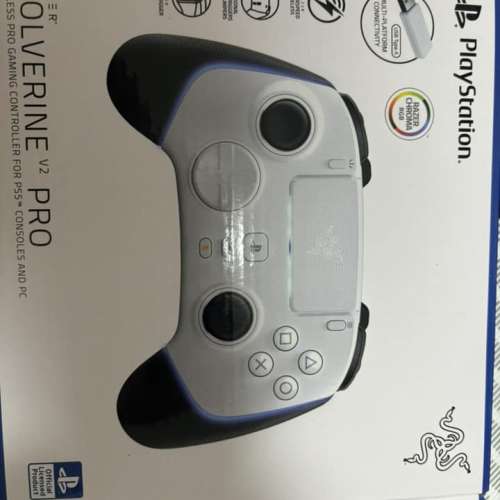 Razer - Wolverine V2 Pro PS5 白色 幾乎全新