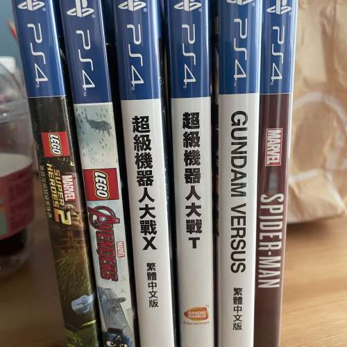 PS4 slim 500GB有盒連1手制6 Game