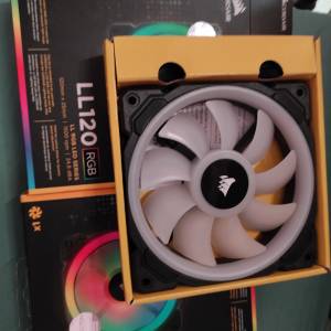 Corsair ll120 rgb fan 12cm電腦風扇 icue lighting node pro led extension contr...