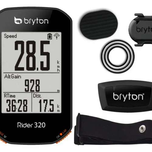 NEW Bryton Rider 320T GPS Cycling Computer bundle中英文無線GPS單車碼錶套裝~~~...