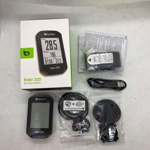 NEW Bryton Rider 320T GPS Cycling Computer bundle中英文無線GPS單車碼錶套裝~~~...